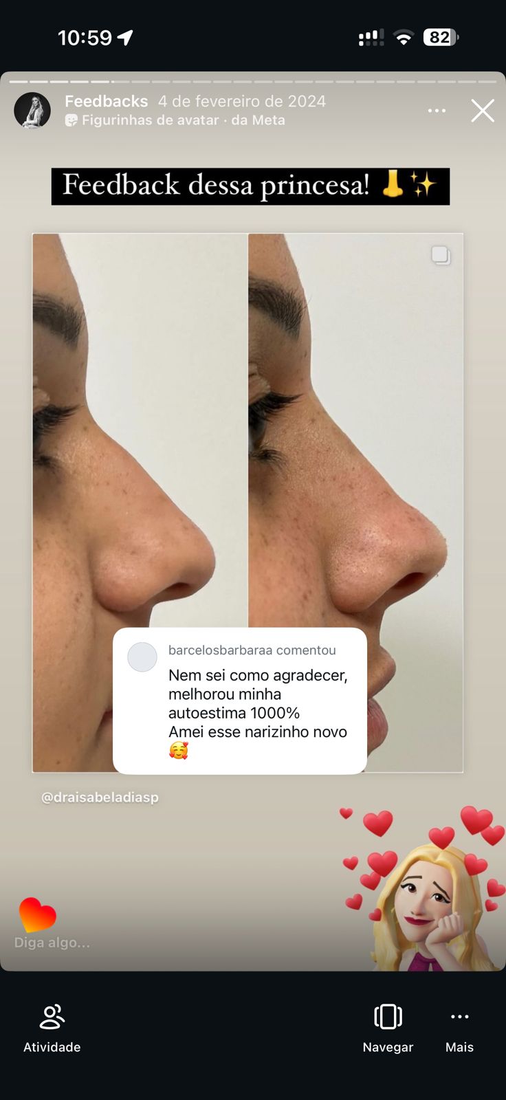 Feedback paciente