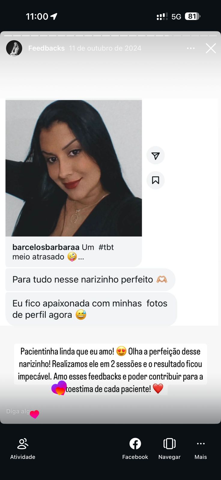 Feedback paciente